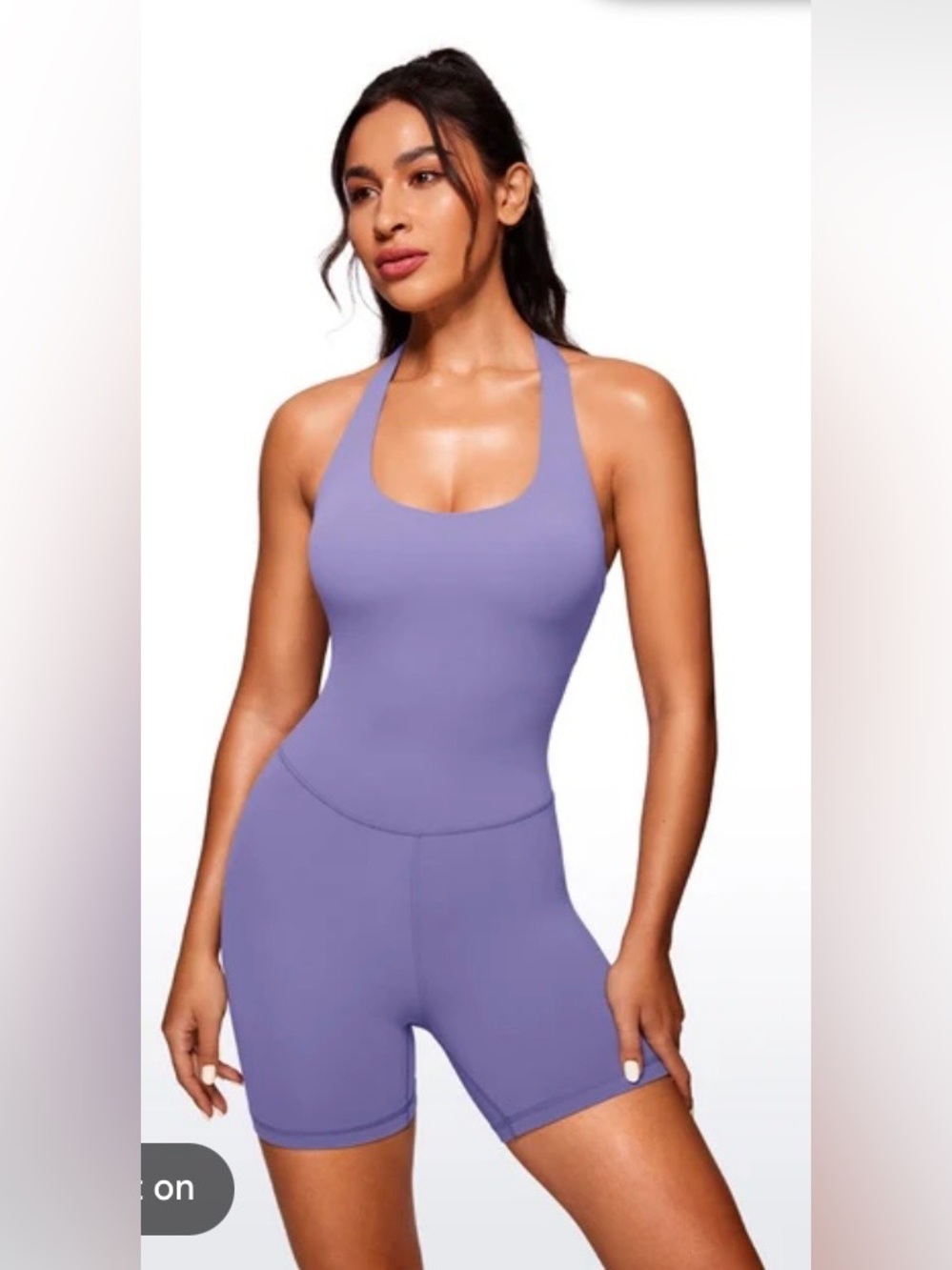 Laundry By Shelli Segal Lavender Halter Jumpsuit